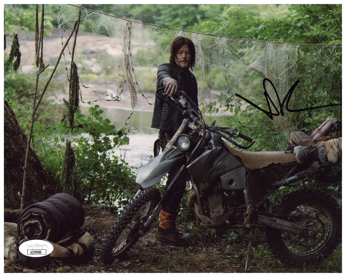 Norman Reedus Signed 8x10 Photo The Walking Dead Daryl Dixon Autographed JSA COA