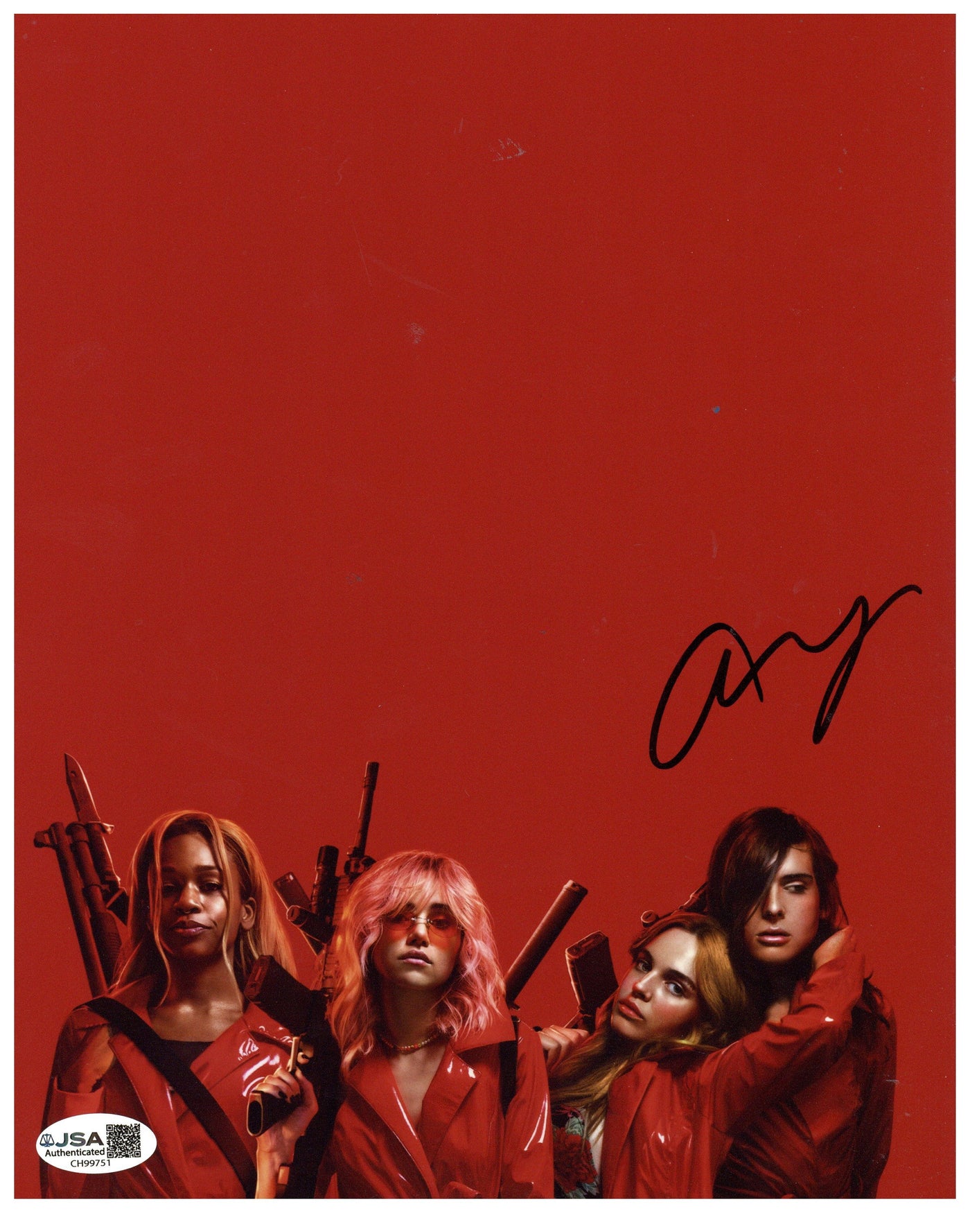 Odessa Young Signed 8x10 Photo Assassination Nation Autographed JSA COA
