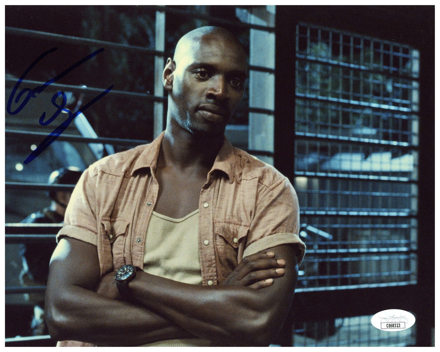 Omar Sy Signed 8x10 Photo Jurassic World Autographed JSA COA