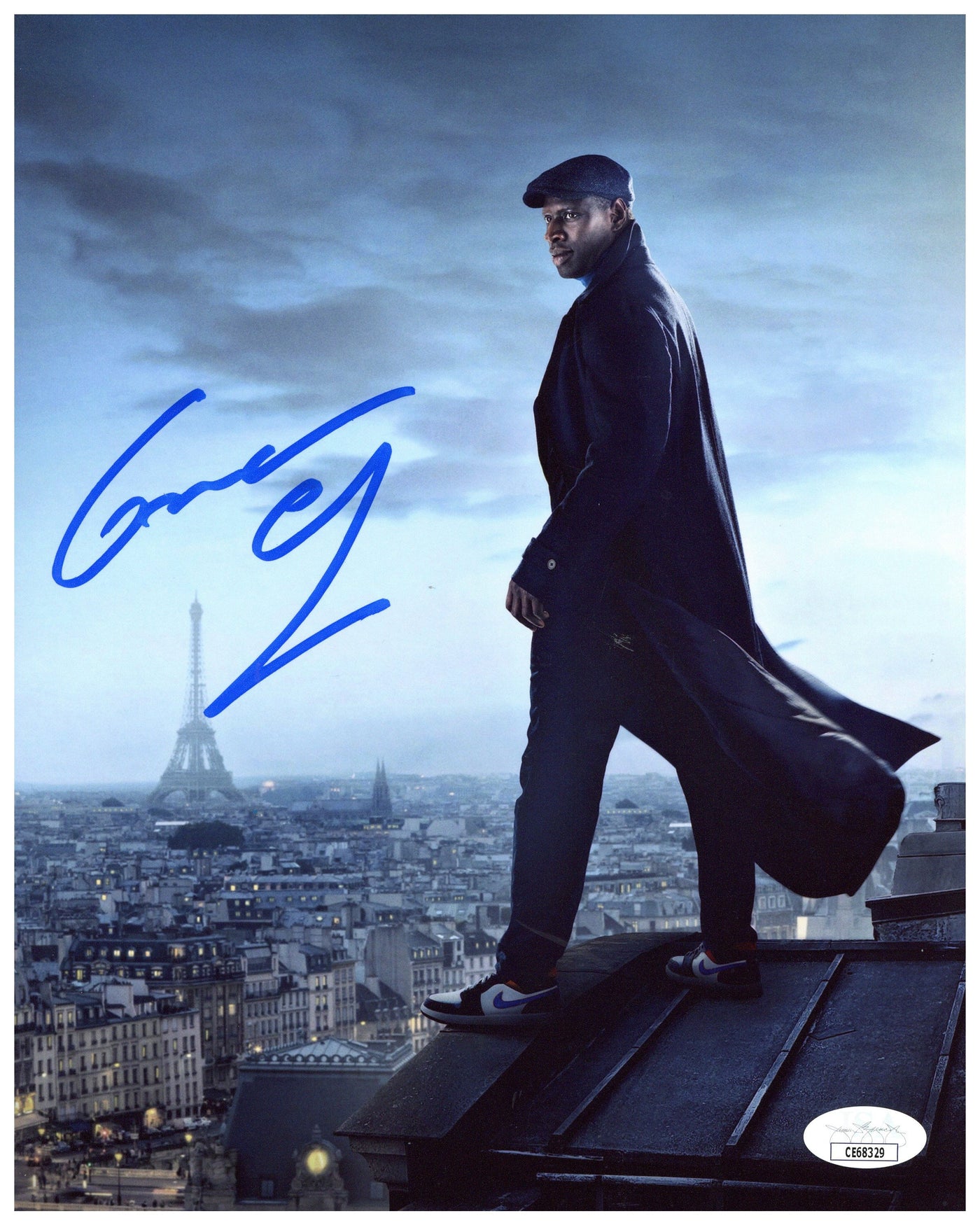 Omar Sy Signed 8x10 Photo Lupin Autographed JSA COA 2