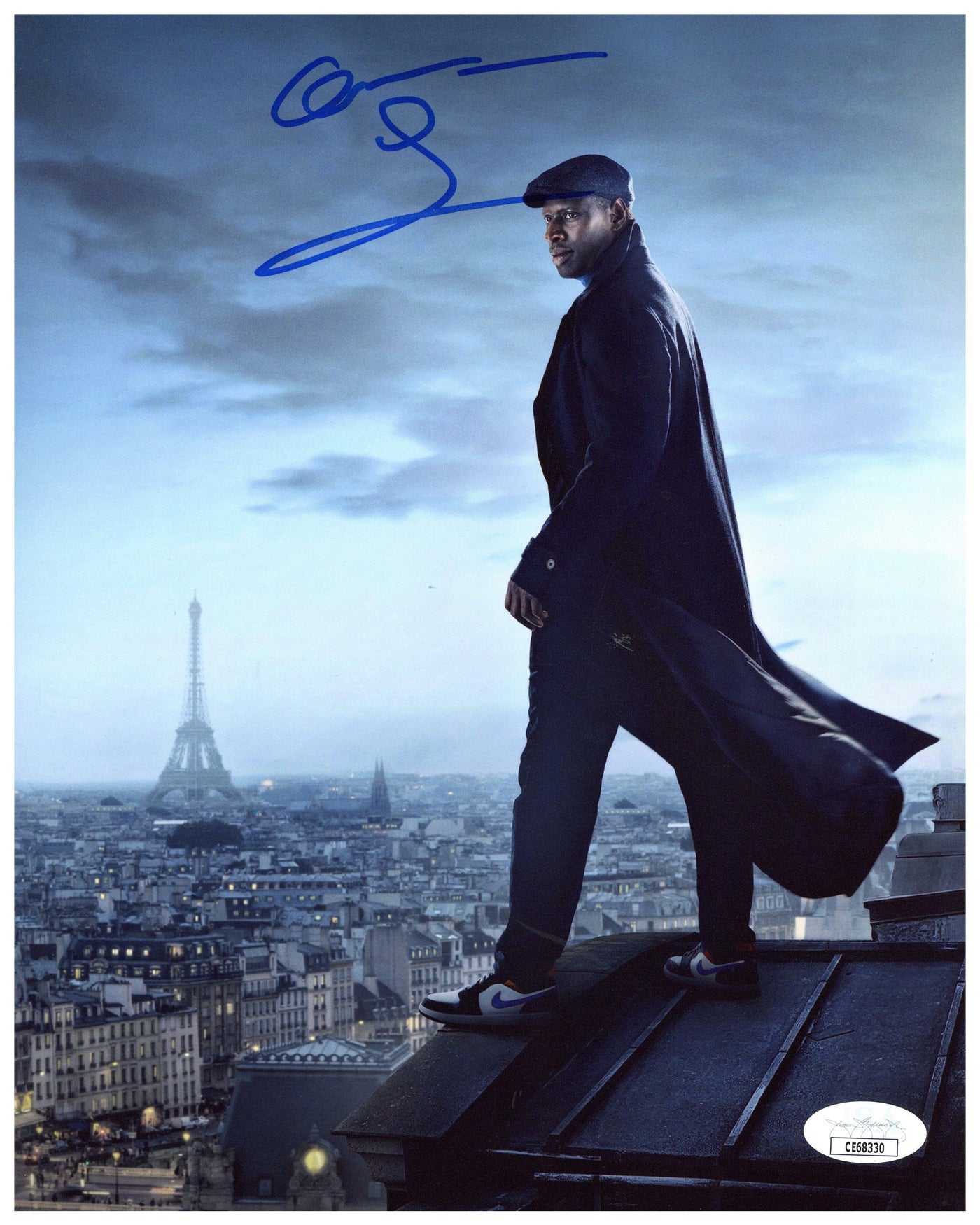 Omar Sy Signed 8x10 Photo Lupin Autographed JSA COA