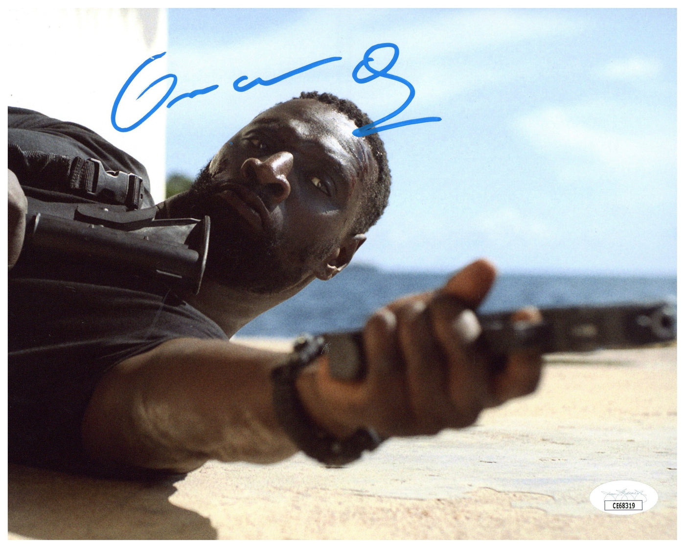 Omar Sy Signed 8x10 Photo Shadow Force Autographed JSA COA 2
