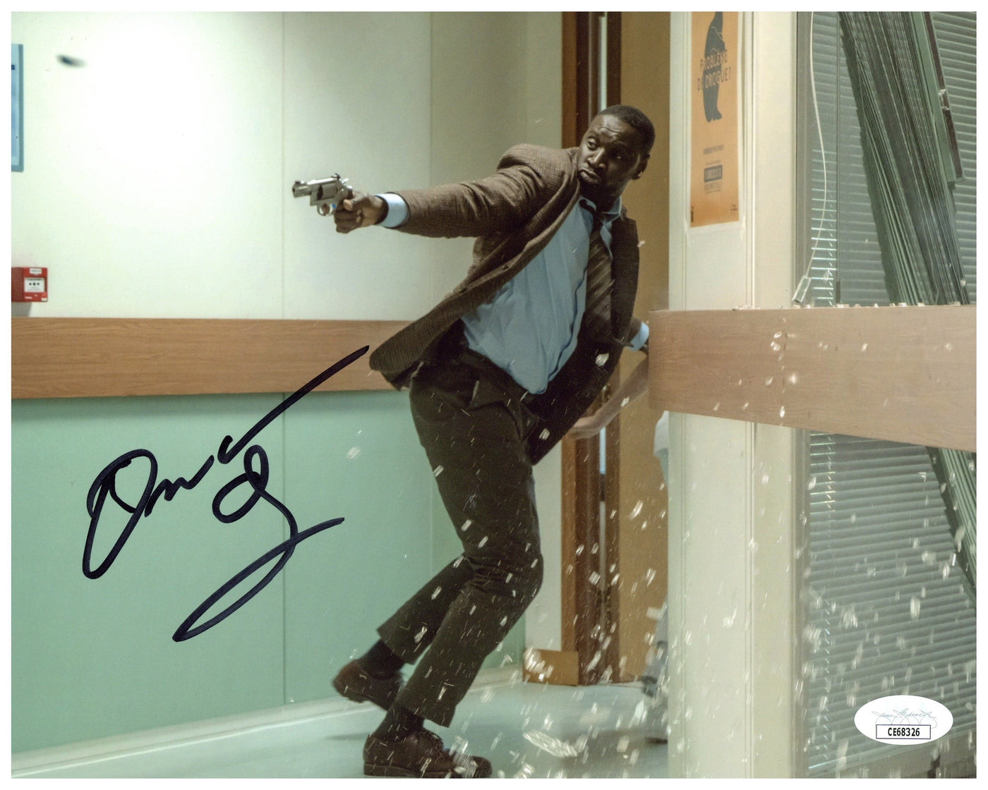 Omar Sy Signed 8x10 Photo The Killer Autographed JSA COA 2