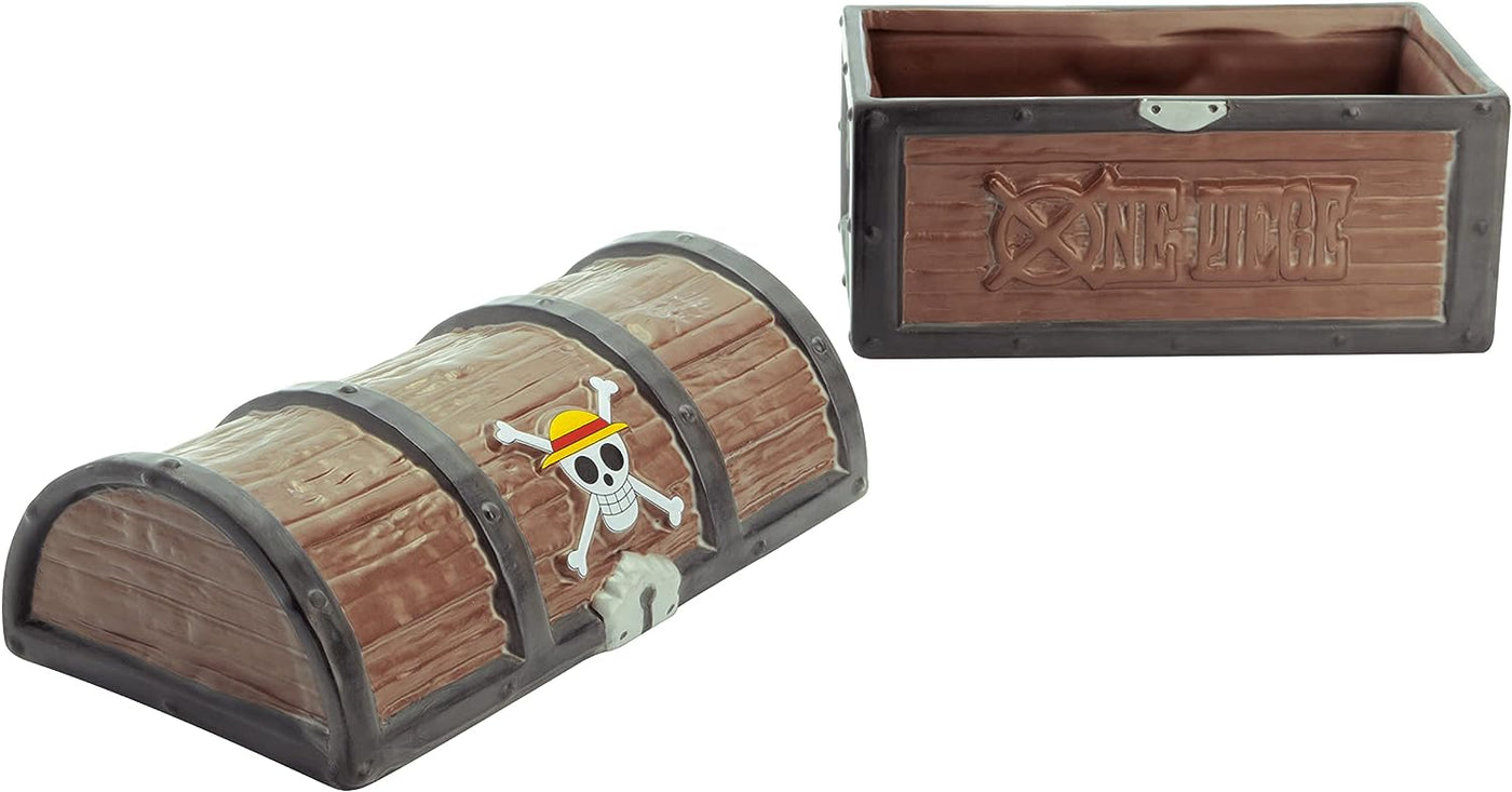 One Piece Treasure Chest Ceramic Cookie Jar - Officially Licensed