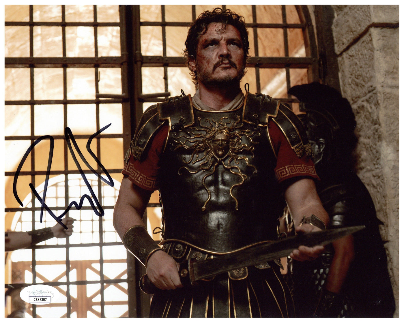 PEDRO PASCAL Signed 8X10 Photo Gladiator Autographed JSA COA #2