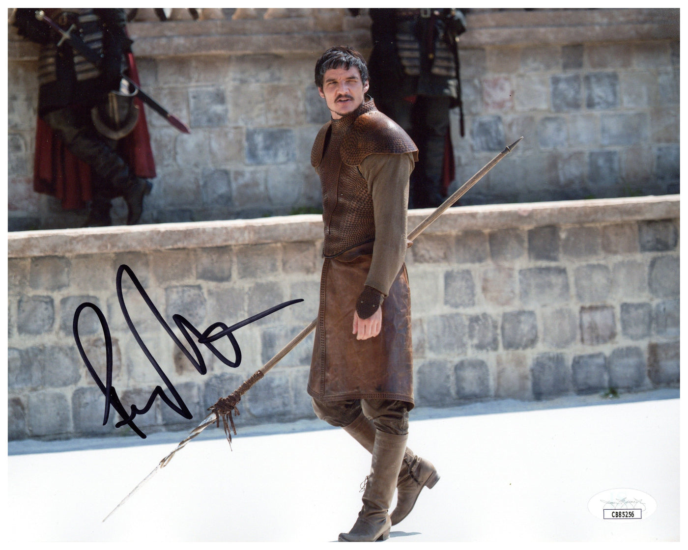 PEDRO PASCAL Signed 8X10 Photo Gladiator Autographed JSA COA