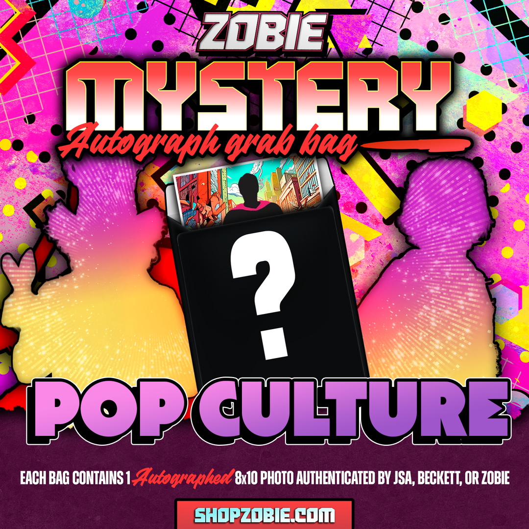 Zobie Mystery Autograph Grab Bag - 8x10 Photo