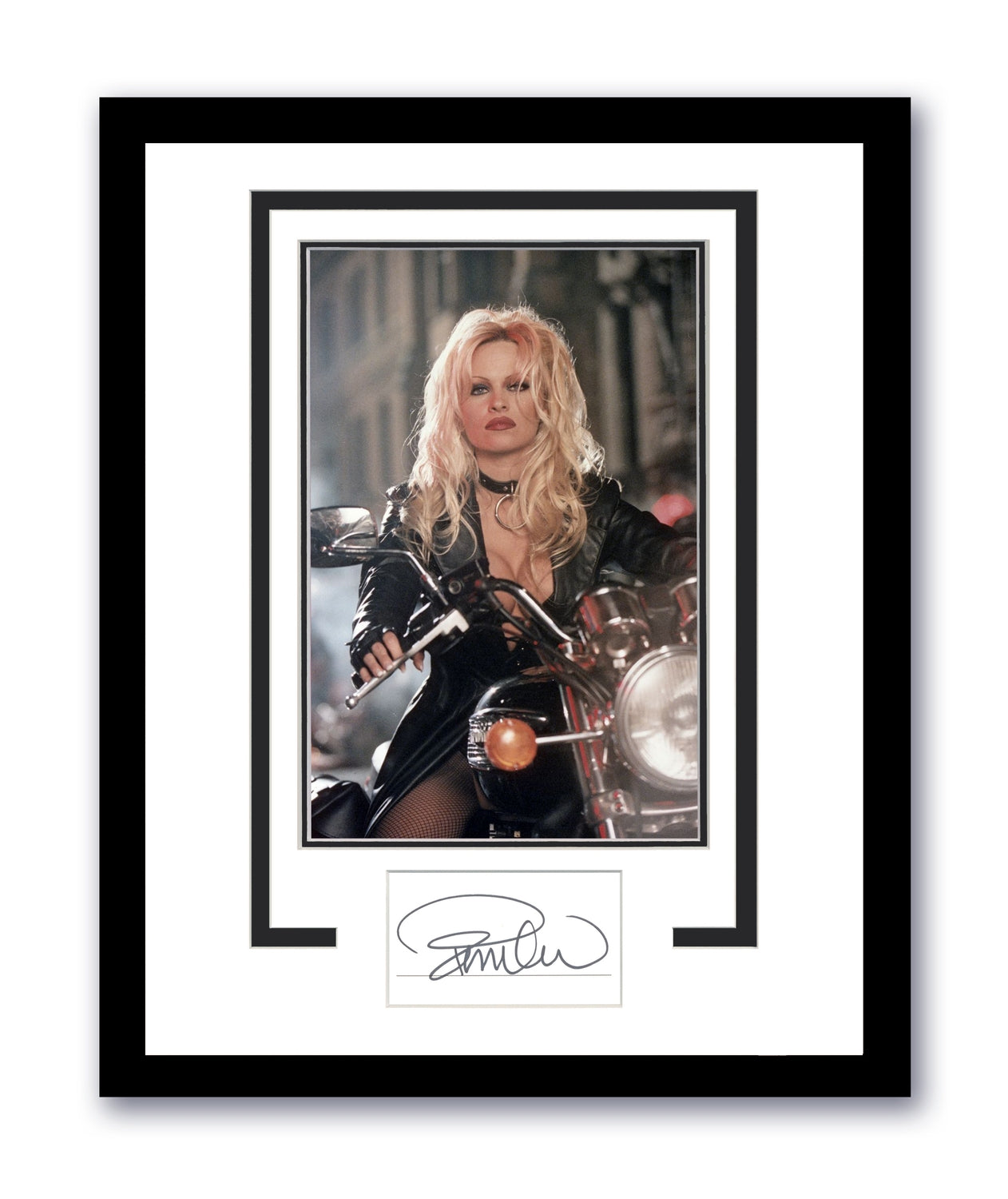 Pamela Anderson Signed Cut 11x14 Barbwire Autographed Authentic ACOA 3