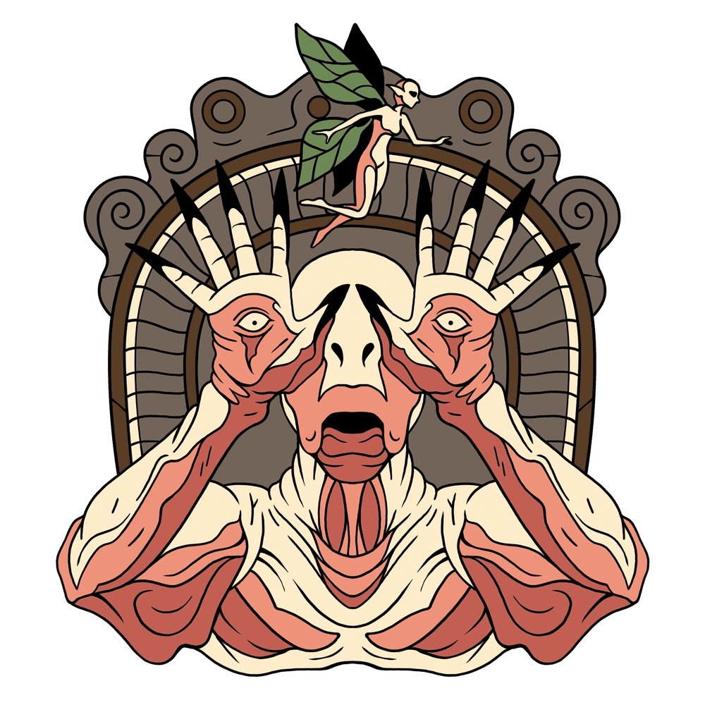 Pan's Labyrinth "The Pale Man" Enamel Pin - Limited Release