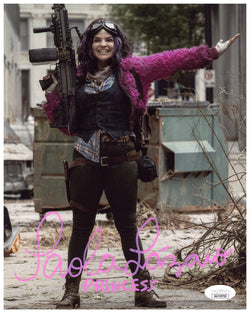 Image of Paola Lázaro Signed 8x10 Photo The Walking Dead Princess Authentic Autographed JSA 2