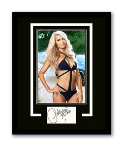 Image of Paris Hilton Signed Cut 11x14 Frame Autographed Wall Display JSA COA