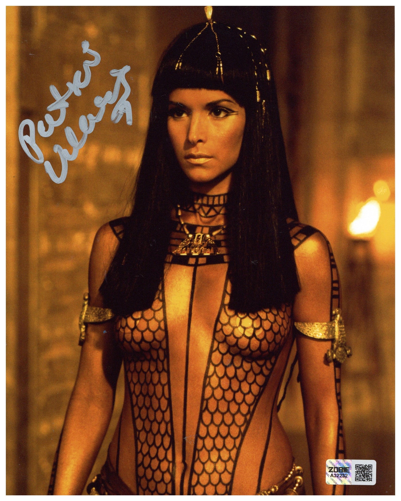 Patricia Velasquez Signed 8x10 Photo The Mummy Autographed Zobie COA