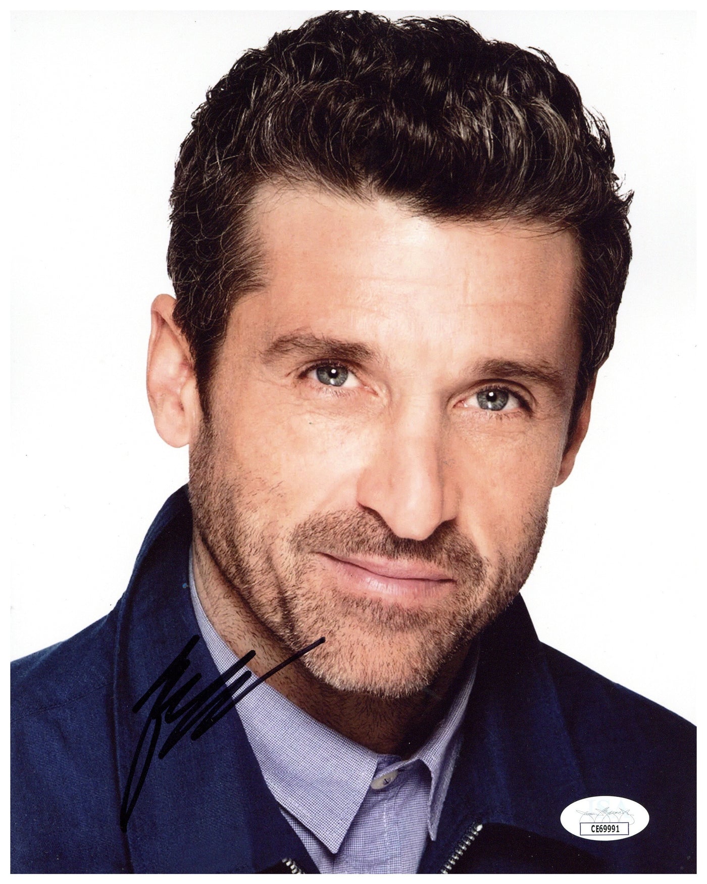 Patrick Dempsey Signed 8x10 Photo Grey's Anatomy Autographed JSA COA