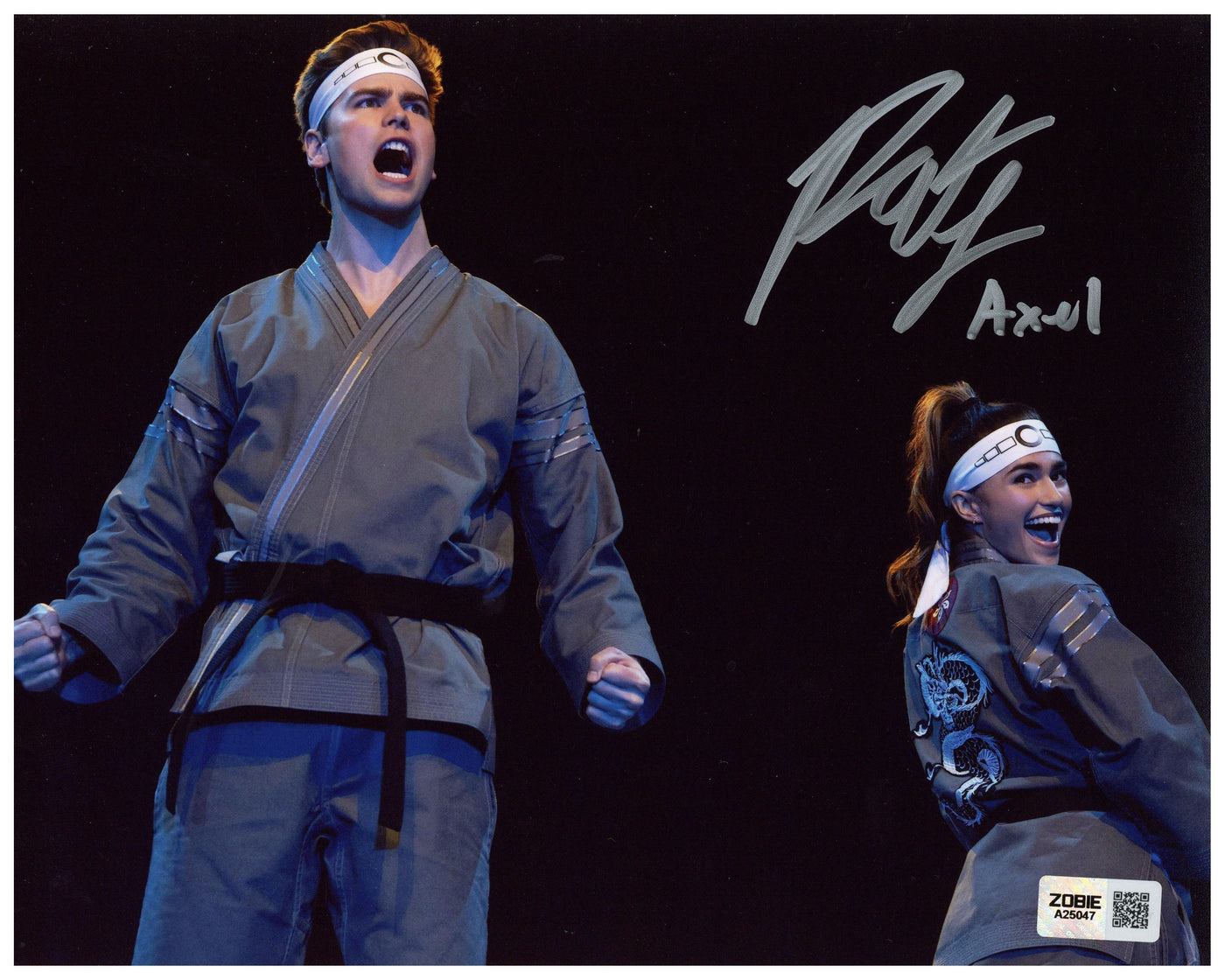 Patrick Luwis Signed 8x10 Photo Cobra Kai Axel Kovačević Autographed Zobie COA