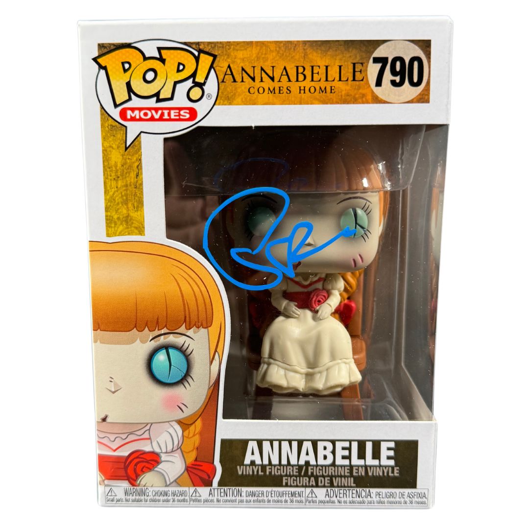 Patrick Wilson Signed Funko Pop Annabelle Horror Autograph Jsa Coa