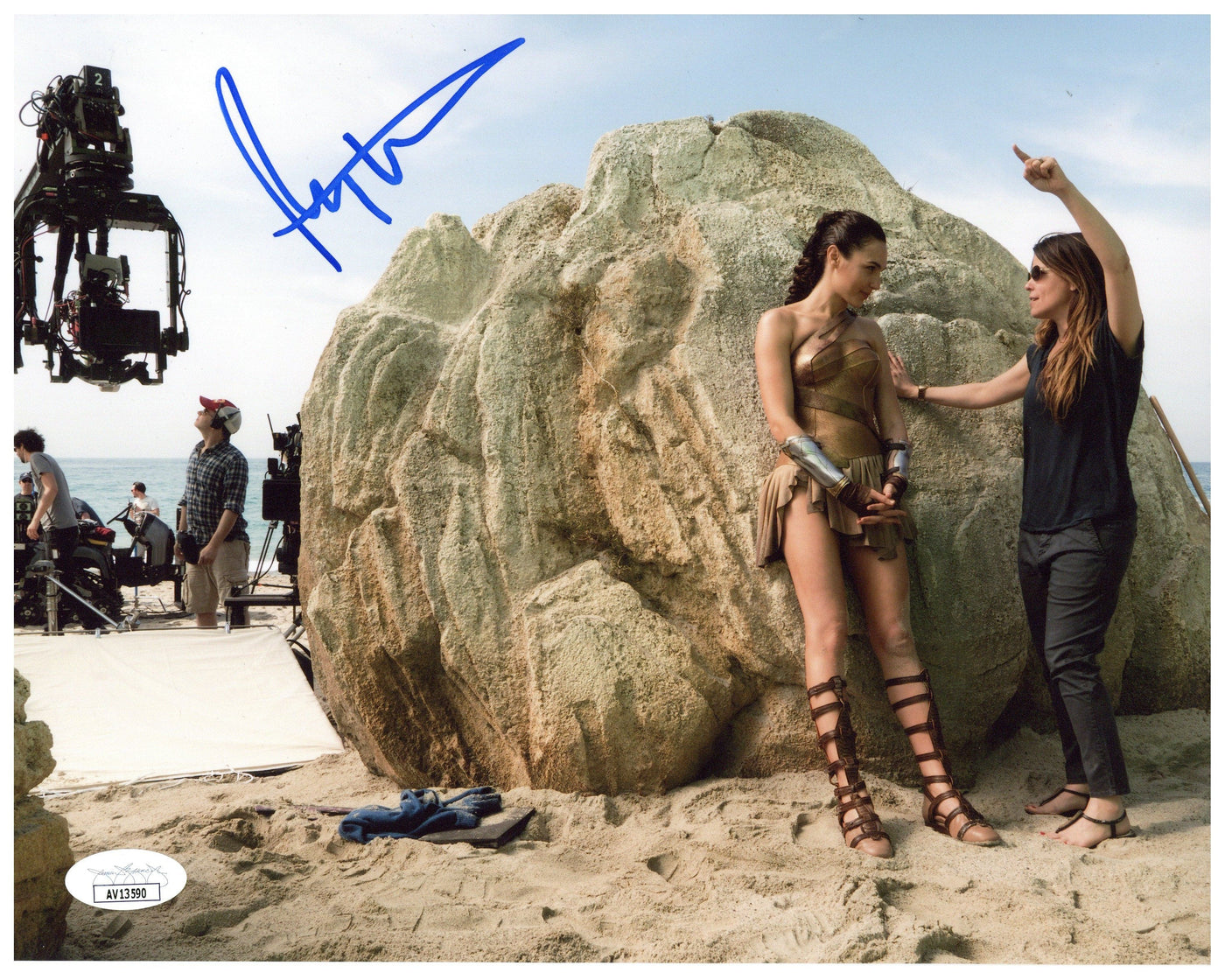 Patty Jenkins Signed 8x10 Photo Wonder Woman Authentic Autographed JSA COA #2