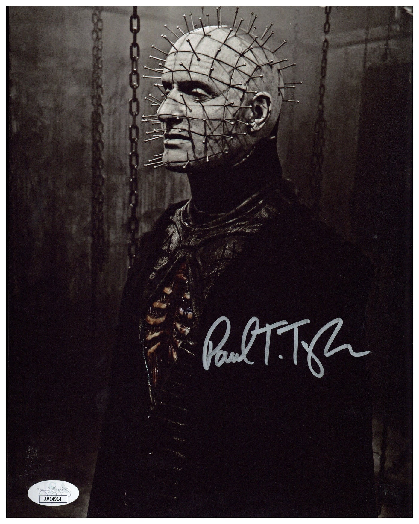 Paul T. Taylor Signed 8x10 Photo Hellraiser Judgment Autographed JSA COA