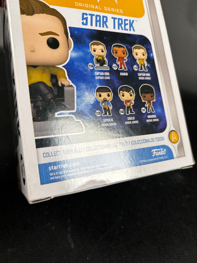 Paul Wesley Signed Funko POP Star Trek Captain Kirk Autographed JSA COA
