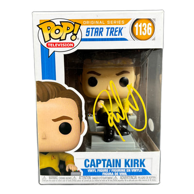Paul Wesley Signed Funko POP Star Trek Captain Kirk Autographed JSA COA