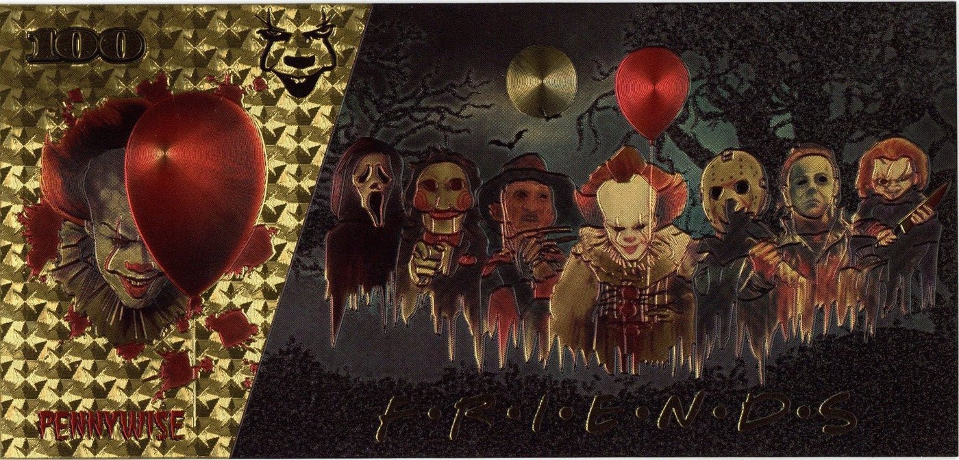 Pennywise Gold Bank Note Prop - IT