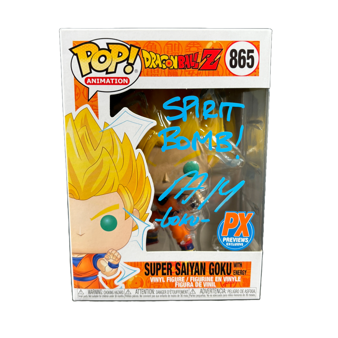 Signed Super Saiyan online Goku Funko #948 With JSA