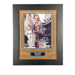 Image of Peter Mayhew Signed 8x10 Photo Star Wars Chewbacca Autographed BAS COA