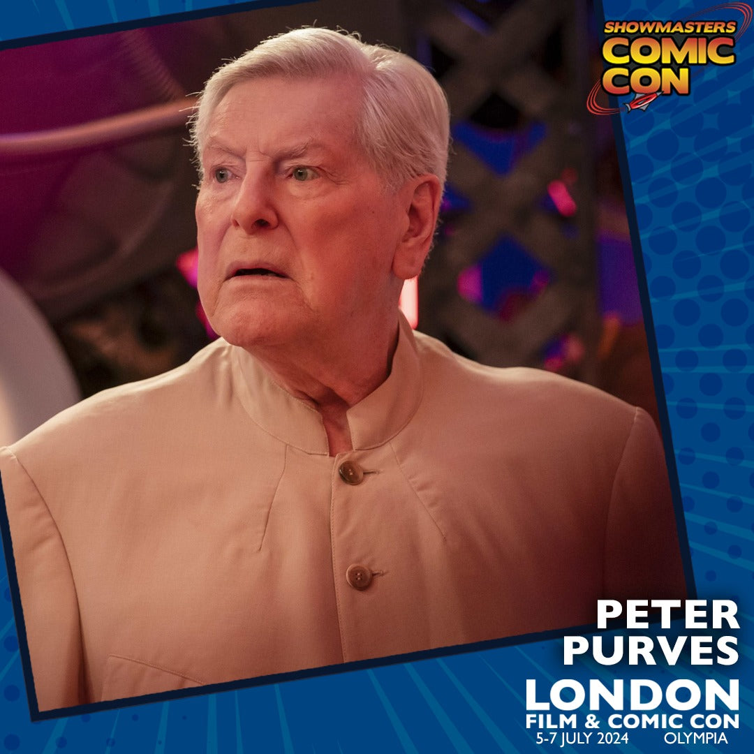 Peter Purves Official Autograph Mail-In Service - London Film & Comic Con 2024