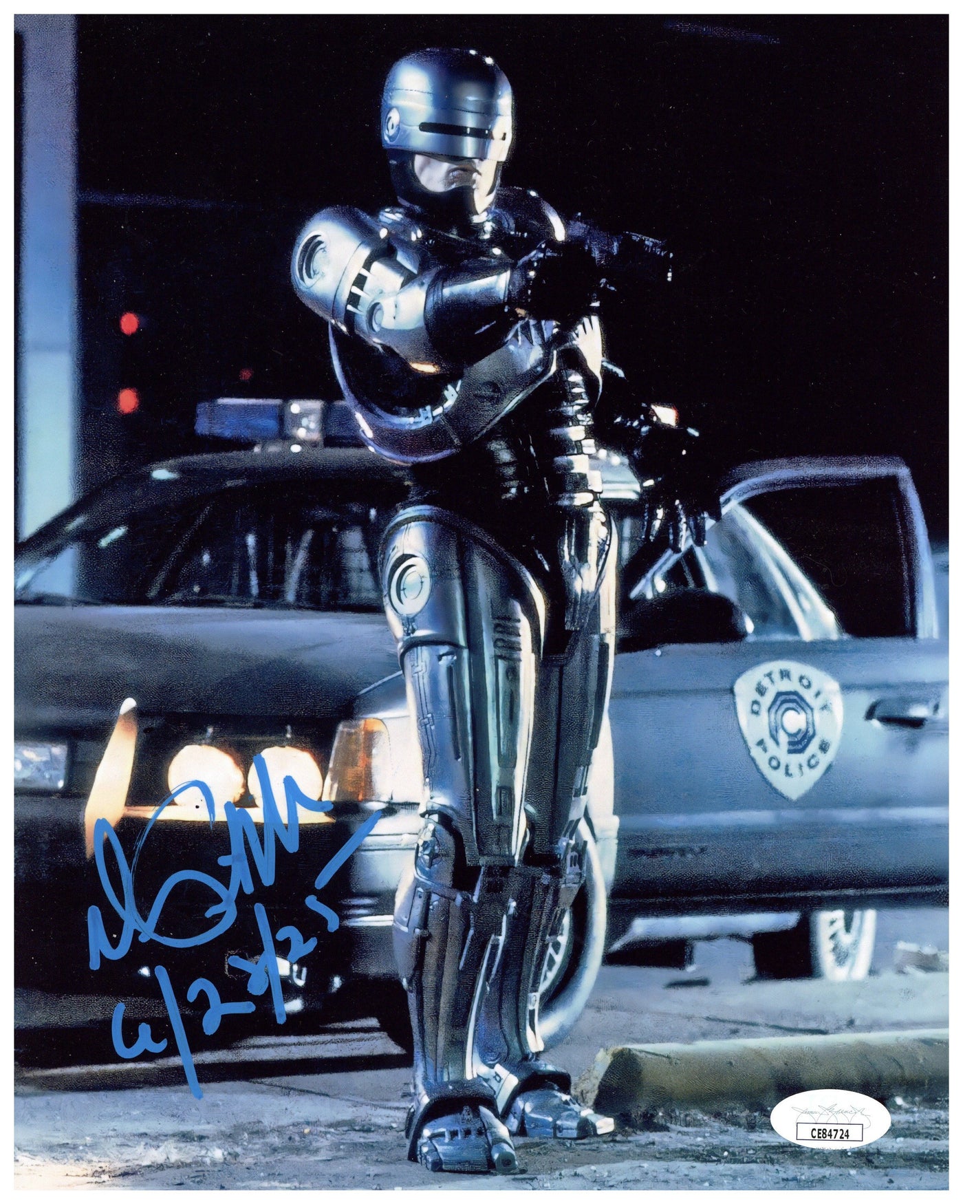 Peter Weller Signed 8x10 Photo Robocop Autographed JSA COA 5