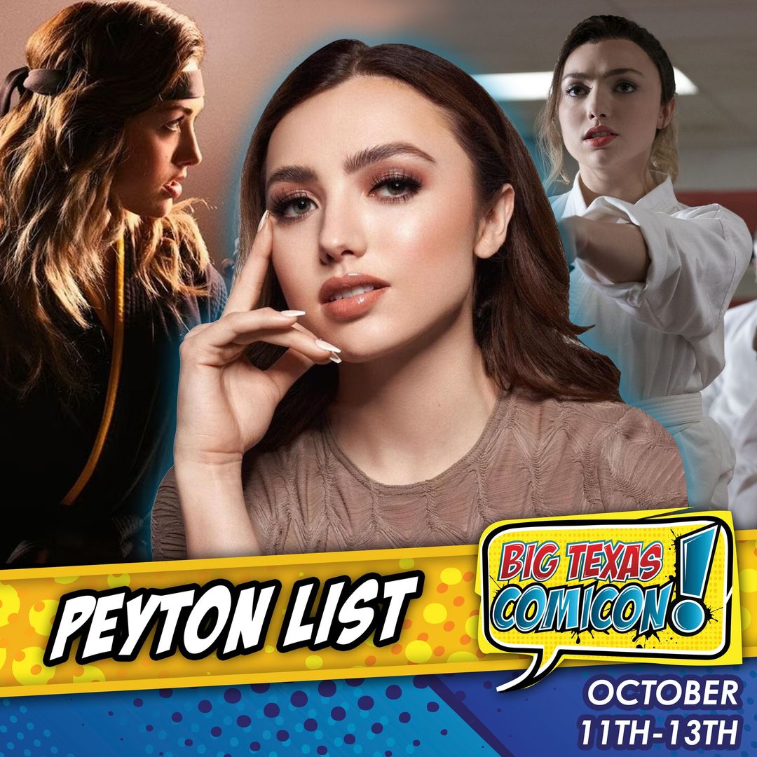 Peyton List Official Autograph Mail-In Service - Big Texas Comicon 2024