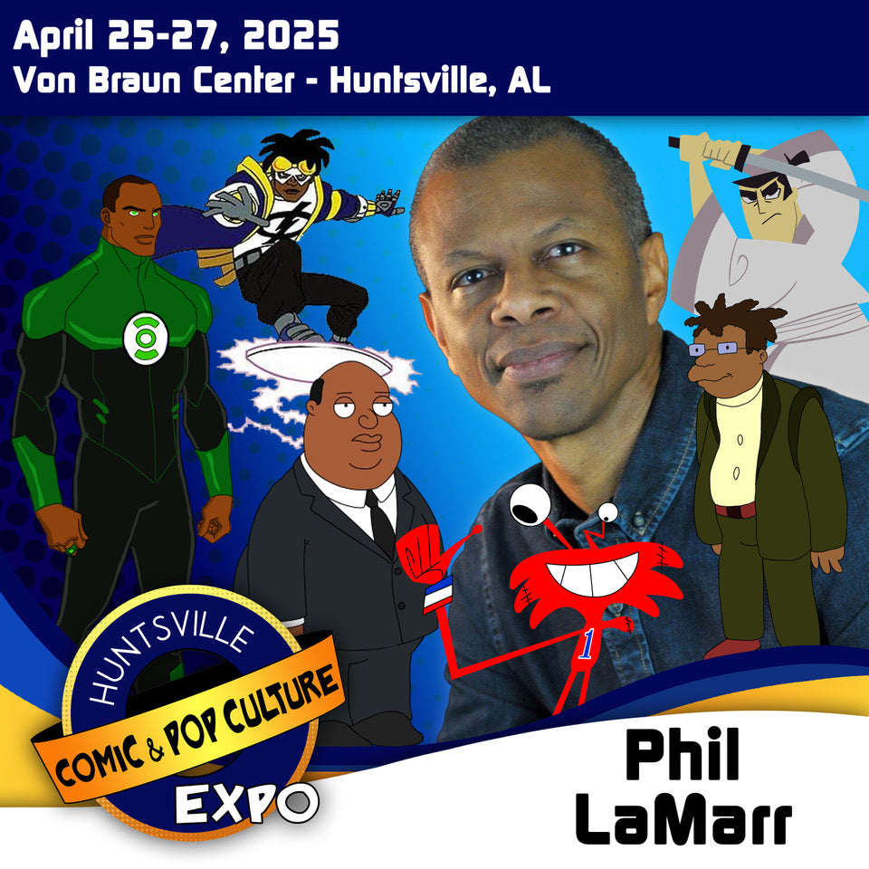 Phil LaMarr Official Autograph Mail-In Service - Huntsville Expo 2025