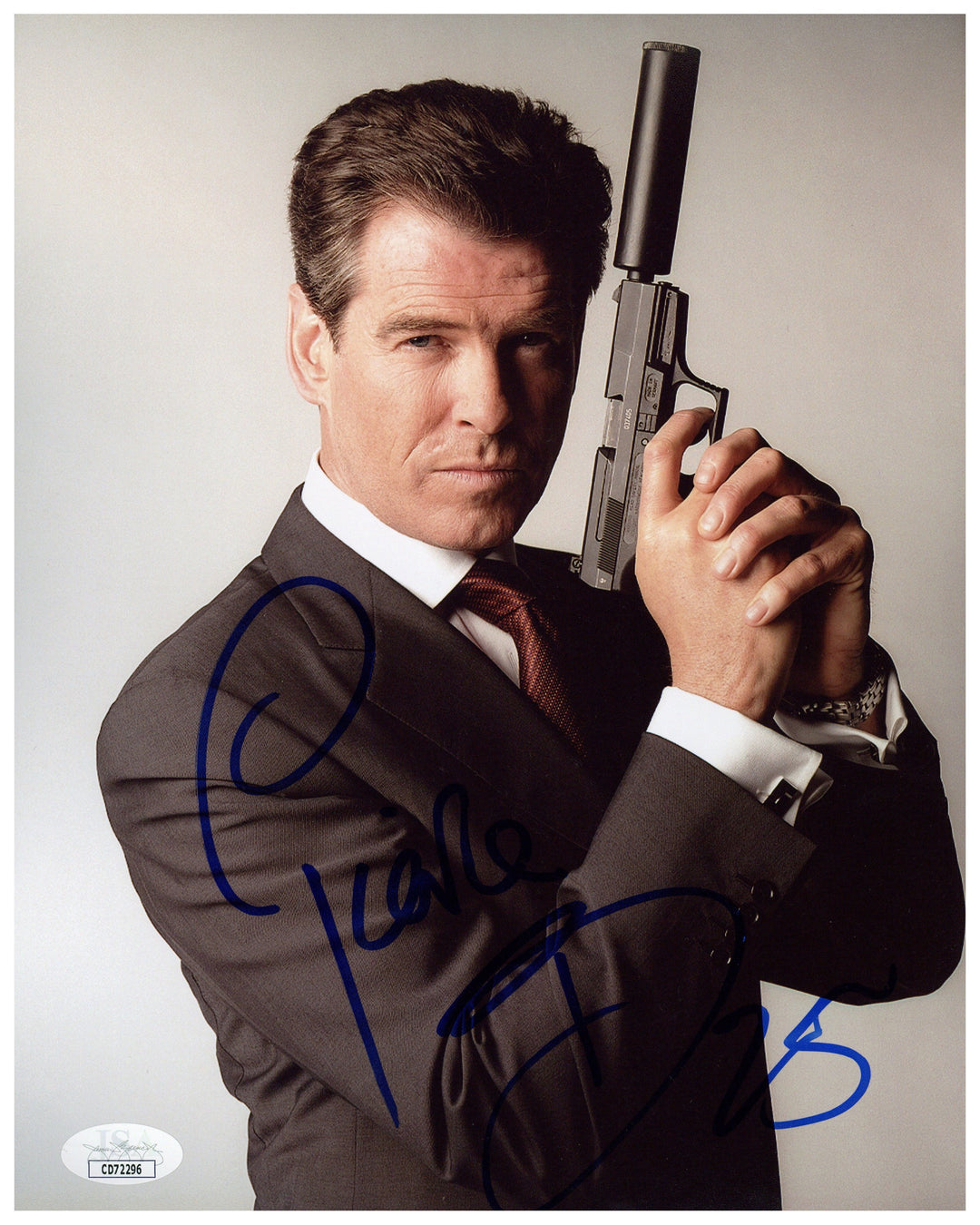 Pierce Brosnan サイン入り写真　COA証明書付き Pierce Brosnan Signed 8x10 Photo Die Another Day 007 Autographed