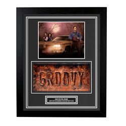 Image of Ash vs Evil Dead License Plate Custom Framed Prop Groovy Prop Display