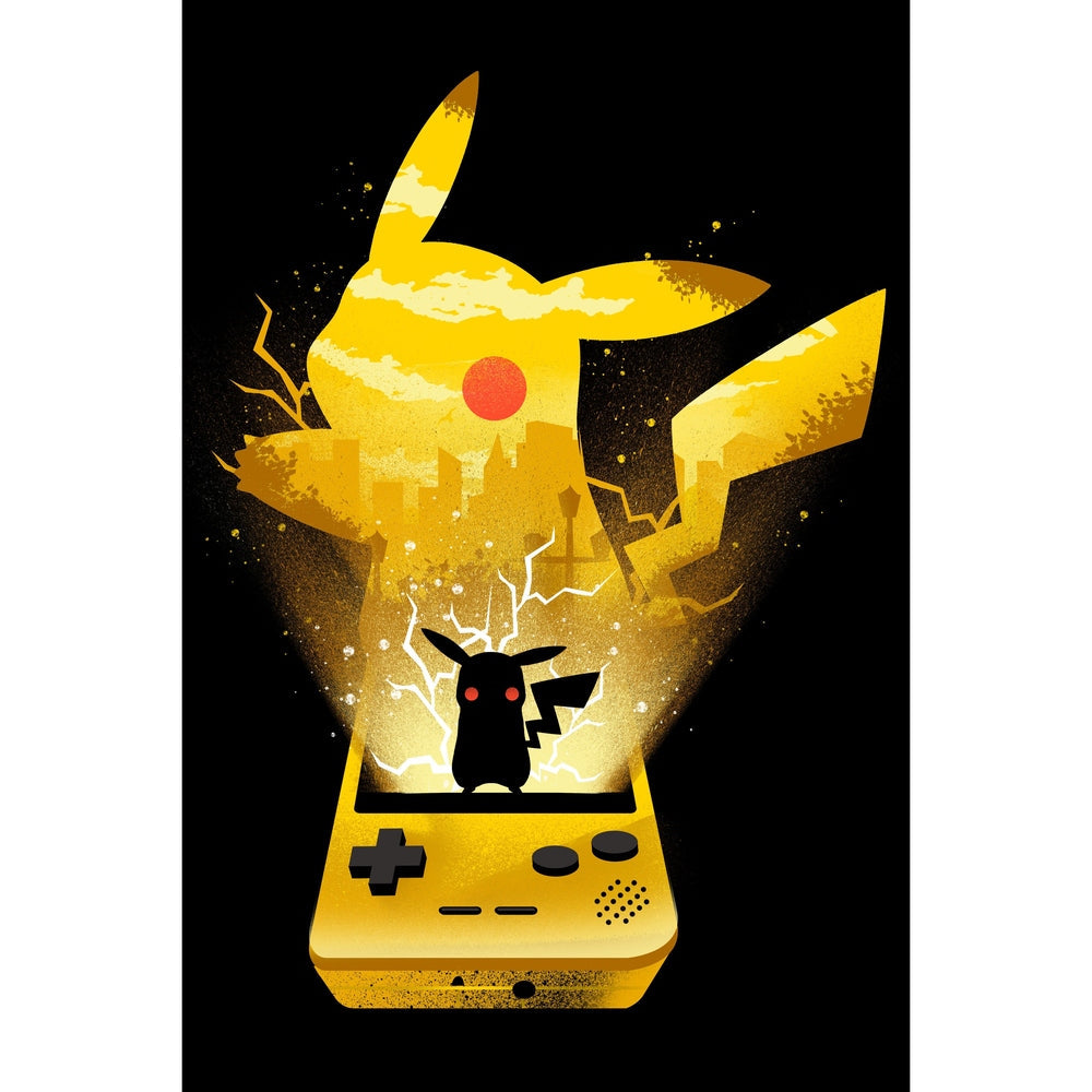 "Pokemon Yellow" Metal Art by Dandingerozz