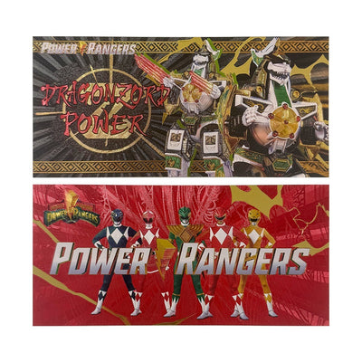 Power Rangers Prop Bank Notes Zobie Exclusive