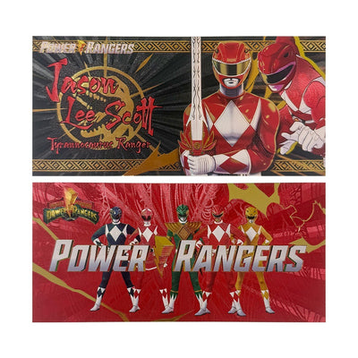 Power Rangers Prop Bank Notes Zobie Exclusive