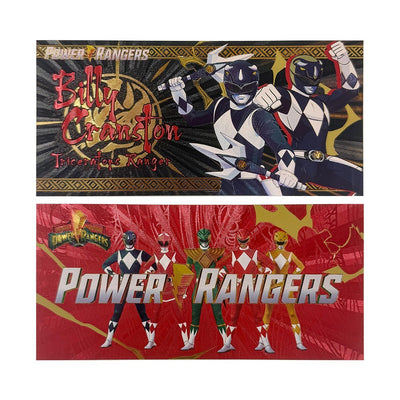 Power Rangers Prop Bank Notes Zobie Exclusive