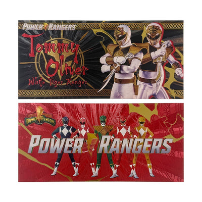 Power Rangers Prop Bank Notes Zobie Exclusive