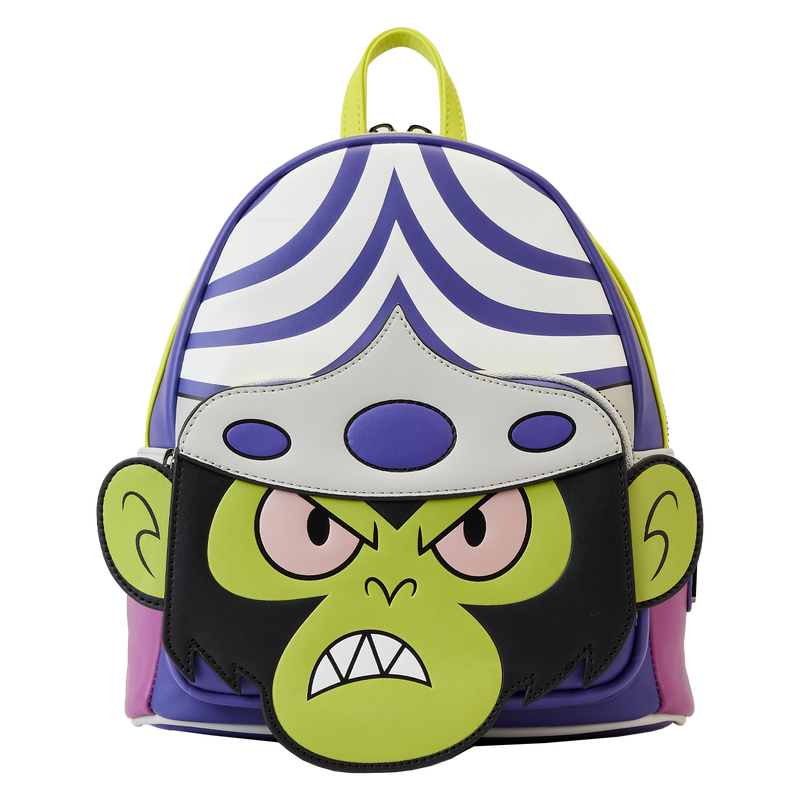 Powerpuff Girls Mojo Jojo Glow Cosplay Mini Backpack | Officially Licensed