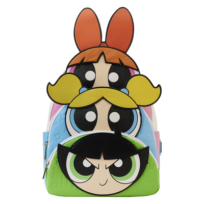 Powerpuff Girls Triple Pocket Backpack | Officially Licensed