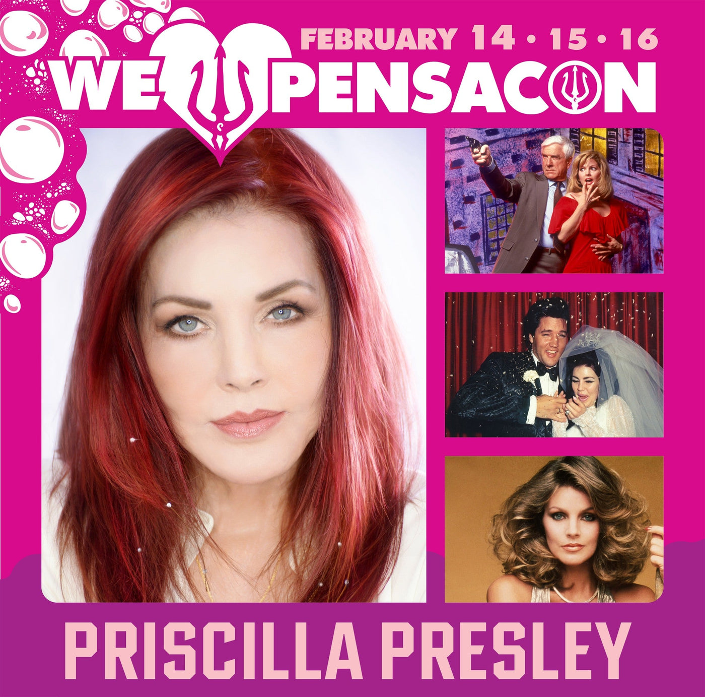 Priscilla Presley Official Autograph Mail-In Service - Pensacon 2025