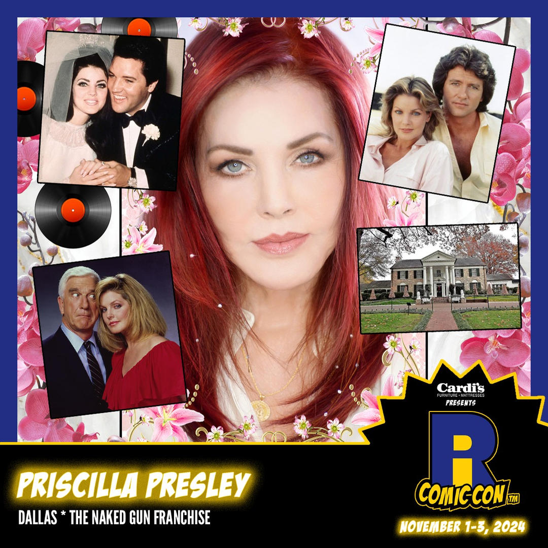 Priscilla Presley Official Autograph Mail-In Service - Rhode Island Comic Con 2024