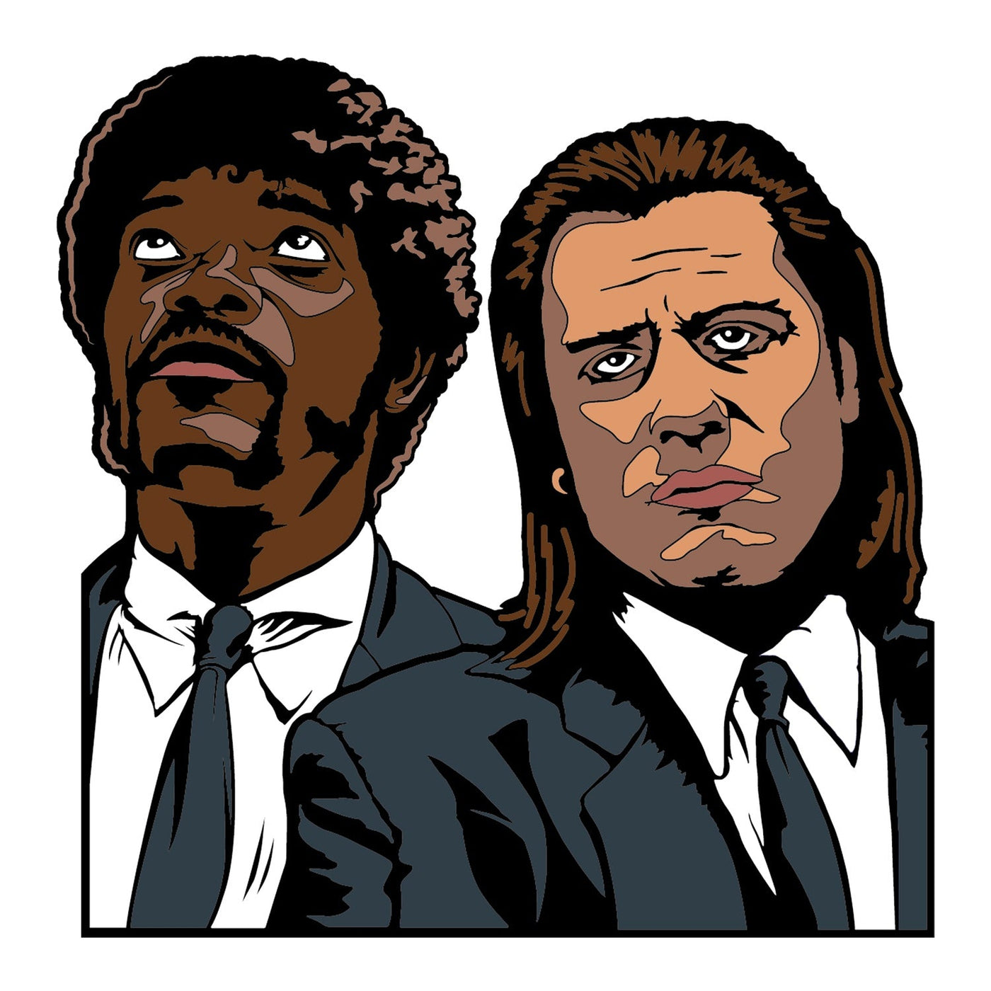 Pulp Fiction "Vincent & Jimmie" Enamel Pin - Limited Release