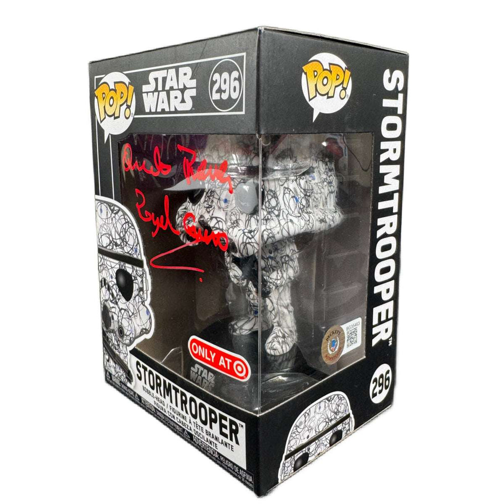 Quentin Pierre Signed Star Wars Stormtrooper Autographed JSA COA