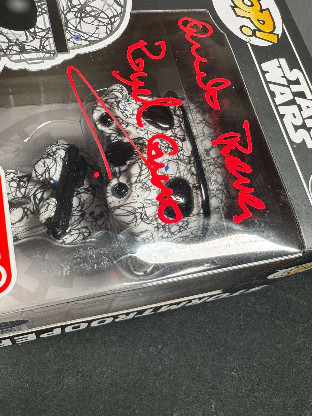Quentin Pierre Signed Star Wars Stormtrooper Autographed JSA COA