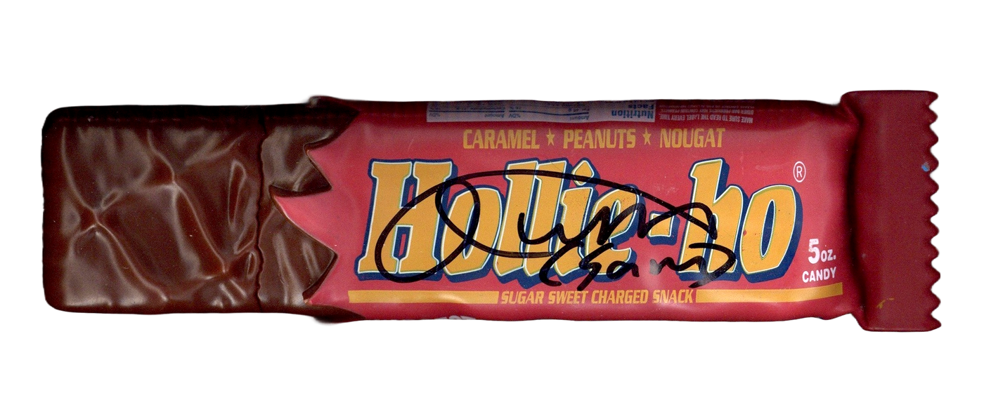 Quinn Lord Signed Candy Prop Box Cutter Trick ’r Treat Sam Autographed JSA COA