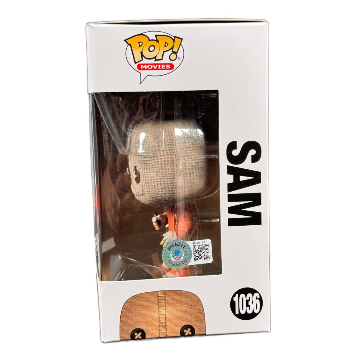 Quinn Lord Signed Funko POP Trick r Treat Horror Autograph BAS COA