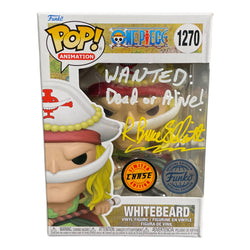 Image of R. Bruce Elliott Signed Funko POP Anime One Piece Whitebeard Autographed JSA Chase