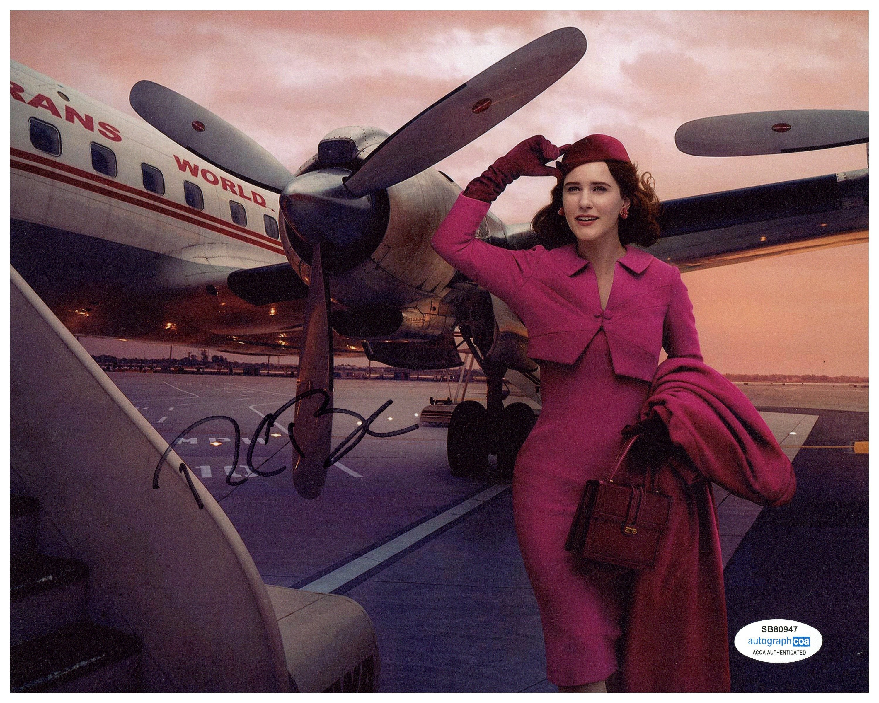 Rachel Brosnahan Signed 8x10 Photo The Marvelous Mrs. Maisel Autograph ...