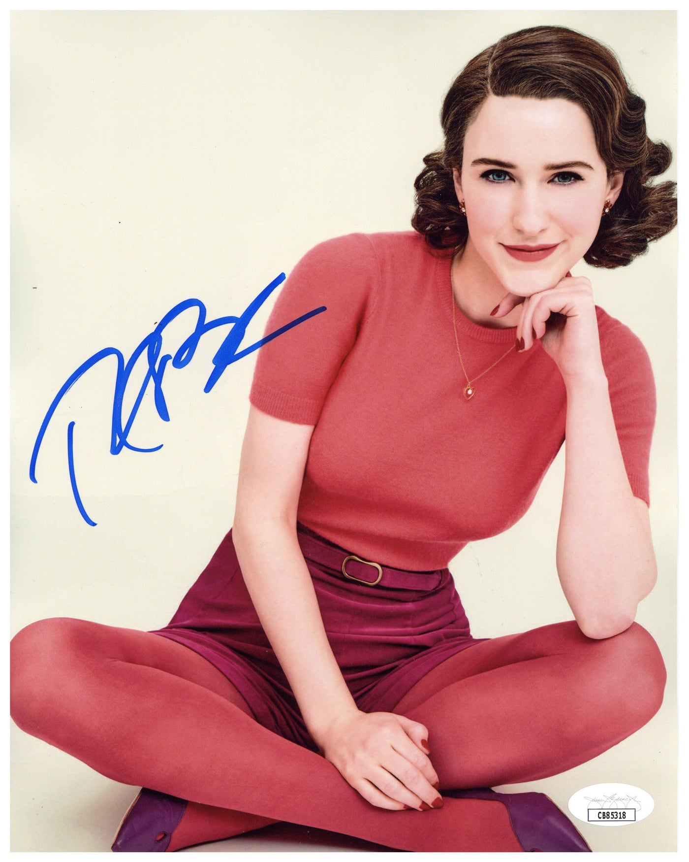 Rachel Brosnahan Signed 8x10 Photo The Marvelous Mrs. Maisel Autographed JSA COA