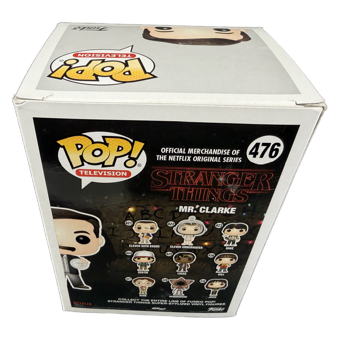 Randy Havens Signed Funko POP Stranger Things Mr. Clarke Autographed JSA COA